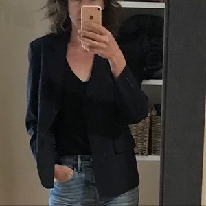 Vintage Navy Blazer.